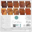 Craft Consortium – Rust Textures 6x6 Double-Sided Paper Pad
