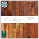 Craft Consortium Rust Textures 6x6 paper pad with realistic rusty metal and industrial surface textures