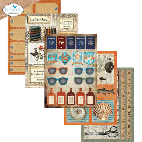 Elizabeth Craft Designs - Everyday Cardstock Pack 5.8x8.3 Paper Collection