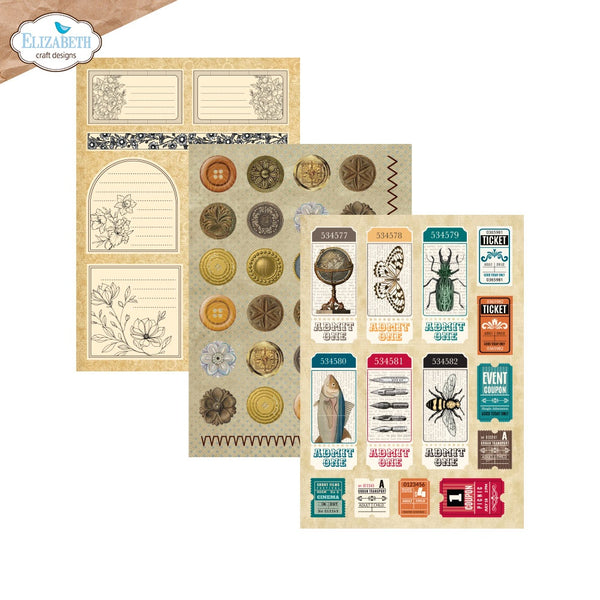Elizabeth Craft Designs - Everyday Cardstock Pack 5.8x8.3 Paper Collection