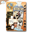Elizabeth Craft Designs - Rounded Travel Page Metal Dies Everyday Memories