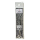 ChiaoGoo TWIST Stainless Steel Lace Tips - 4" (10cm) [S] US 7 (4.5mm)