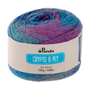 Panda Crypto Acrylic Yarn 8ply 150g - Pink Bluebird