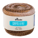 Panda Crypto Acrylic Yarn 8ply 150g - Coffee Dust