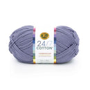 Lion Brand 24/7 Cotton Yarn - Blue Grey