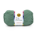 Lion Brand 24/7 Cotton Yarn - Spruce