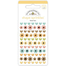 Doodlebug Sprinkles Adhesive Enamel Shapes Flower Farm, Farmhouse*