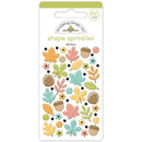 Doodlebug Sprinkles Adhesive Enamel Shapes Fall Flurry, Farmhouse*