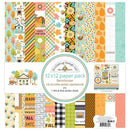 Doodlebug Double-Sided Paper Pad 12"X12" Farmhouse*