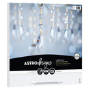Neenah Astrodesigns 65lb Metallic Cardstock 12"X12" 60/Pkg Metallic White Gold*