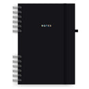 Neenah Astrobrights Black Hardcover Journal 6.5"x8.5" 90 Sheets