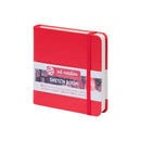 Talens Art Creations Sketch Book 12cm x 12cm - Red