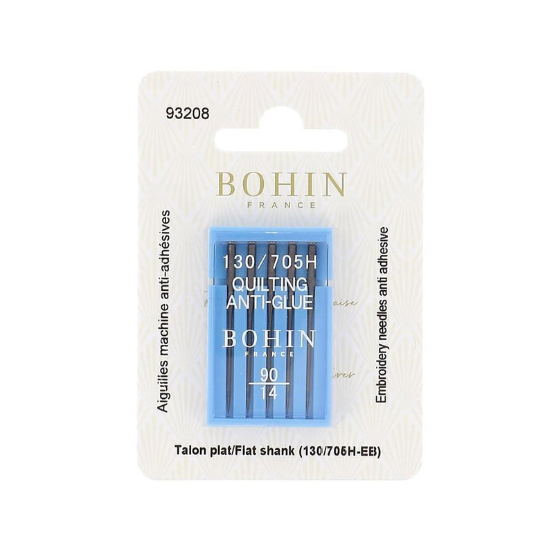 Bohin Anti-Glue Quilt Machine Needles Size 90/14 5/Pkg