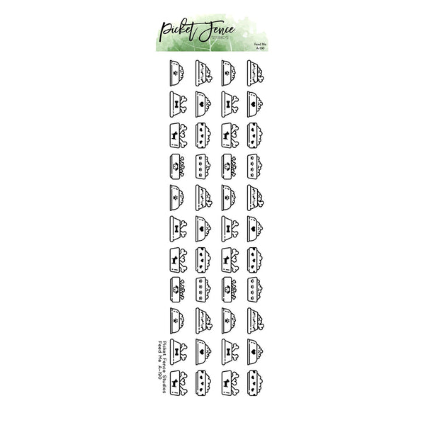 Picket Fence Studios Clear Stamp - Feed Me