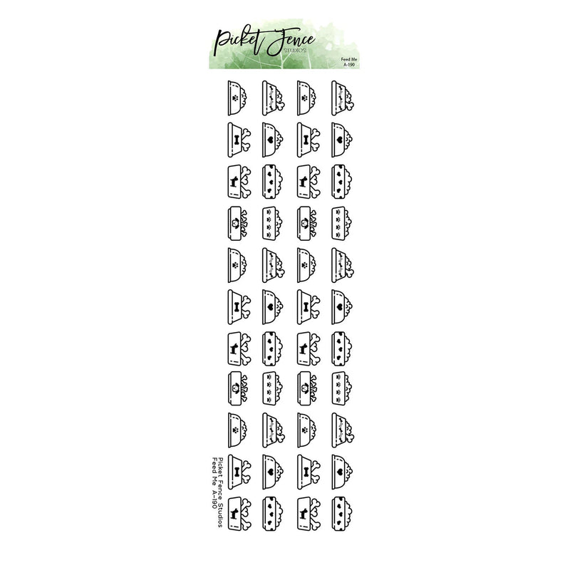 Picket Fence Studios Clear Stamp - Feed Me