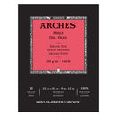 Arches Oil Pad - Cold Pressed 300gsm 23cm x 31cm - 12 Sheets