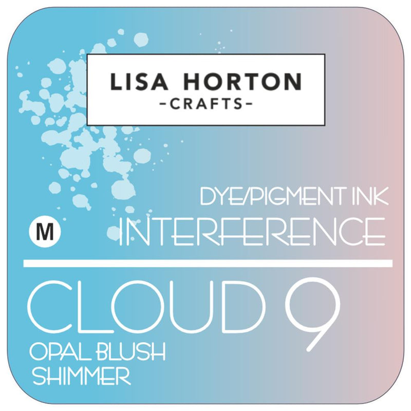 Lisa Horton Crafts Interference Ink Pad - Opal Blush Shimmer