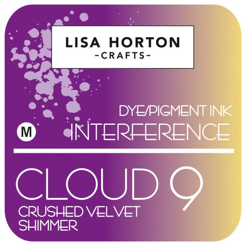 Lisa Horton Crafts Interference Ink Pad - Crushed Red Velvet Shimmer