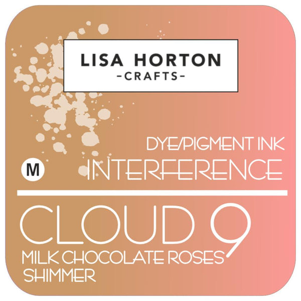 Lisa Horton Crafts Interference Ink Pad - Chocolate Roses Shimmer