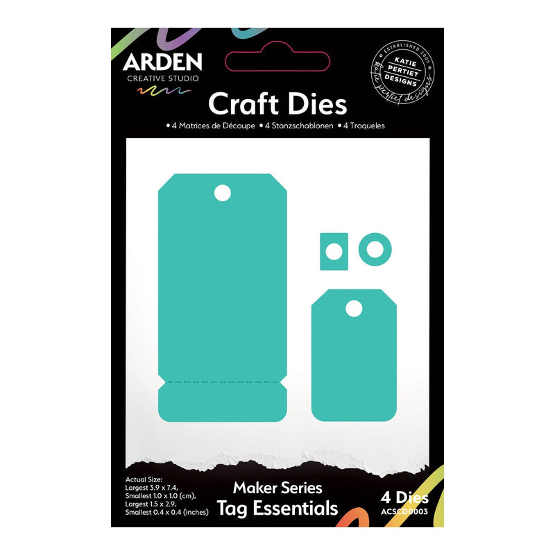 Arden Creative Studio Maker Series - Tag Essentials Craft Dies