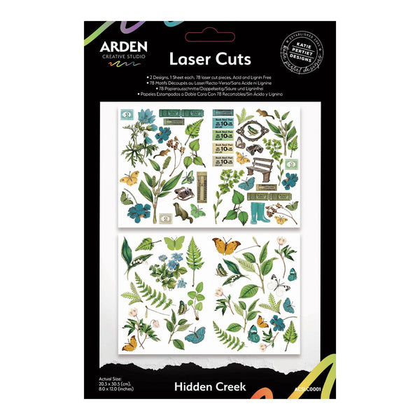 Arden Creative Studio Hidden Creek Laser Cuts