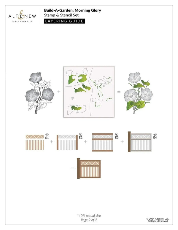 Altenew Build-A-Garden: Morning Glory