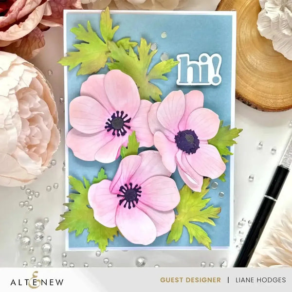 Altenew Craft-A-Flower: Anemone Blue Poppy Layering Die Set*