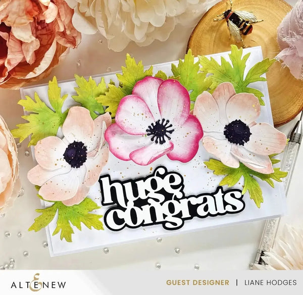 Altenew Craft-A-Flower: Anemone Blue Poppy Layering Die Set*