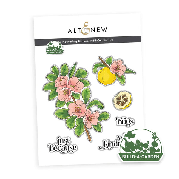 Altenew Build-A-Garden: Flowering Quince Add-On Die Set