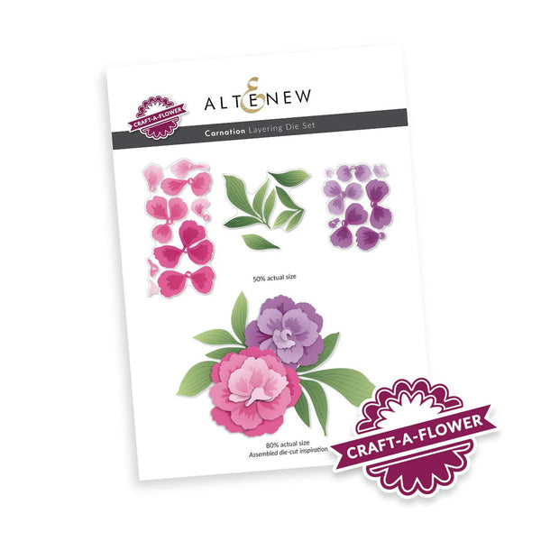 Altenew Craft-A-Flower: Carnation Layering Die Set