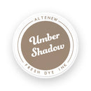 Altenew Umber Shadow ink pad on a white background
