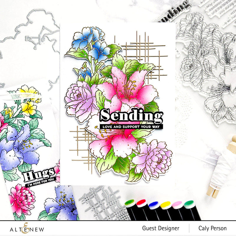 Altenew Build-A-Garden: Sweet Lilies Add-on Die Set*