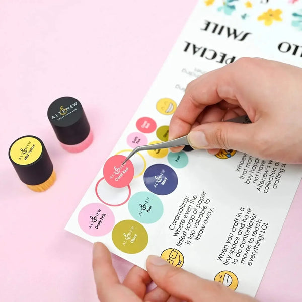 Altenew Small & Mini Blending Brushes Label Set - Deco Garden*
