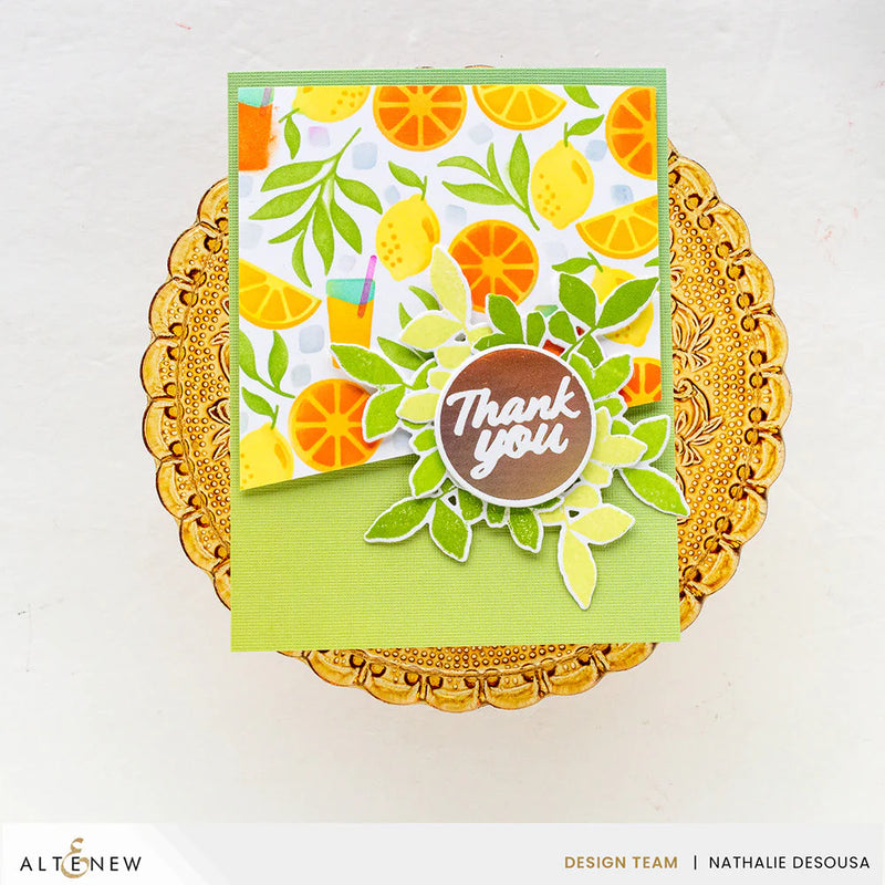 Altenew Citrus Fruits Pattern Layering Stencil Set (4 in 1)*