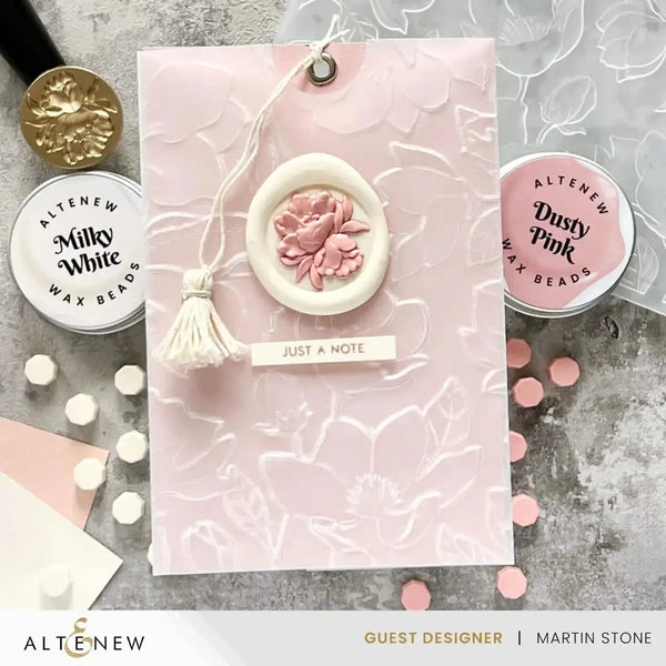 Altenew Dusty Pink Wax Beads
