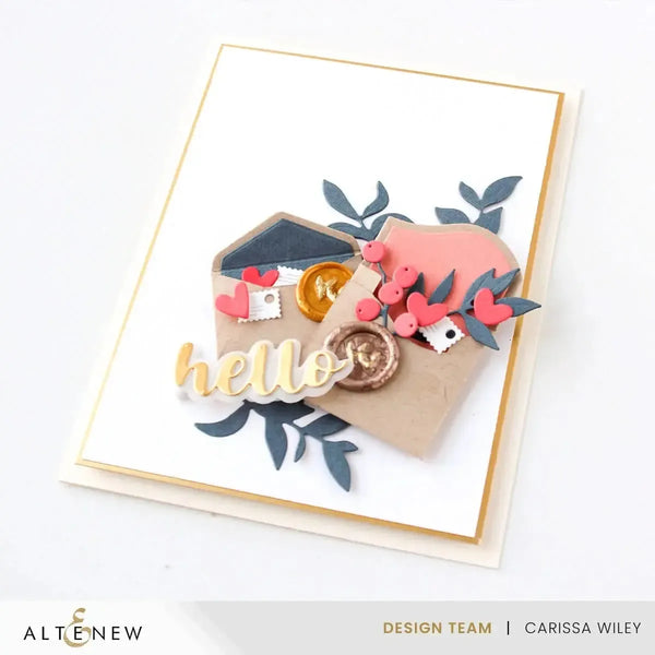 Altenew Zero-Waste: Berries and Branches Die