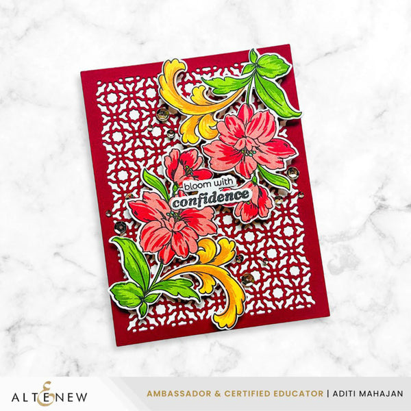 Altenew Alhambra Mosaic Cover Die