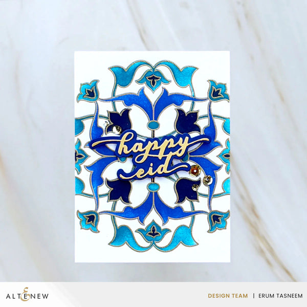 Altenew Arabesque Medallion 3D Embossing Folder