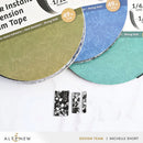 Three rolls of floral-patterned tape with a small roll of black and white patterned tape on a white background, featuring the Altenew brand.