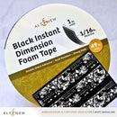 Altenew Black Instant Dimension Foam Tape - 25.4mm x 1.6mm x 15m