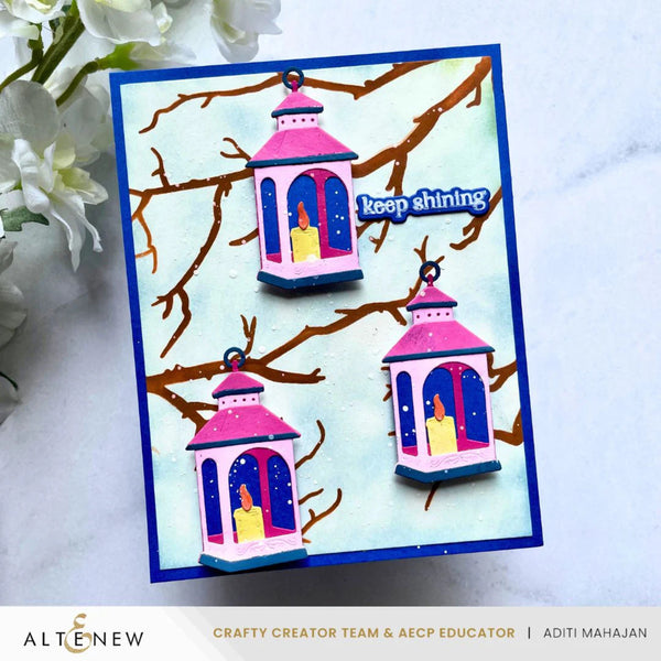 Altenew Branching Out Background Stencil