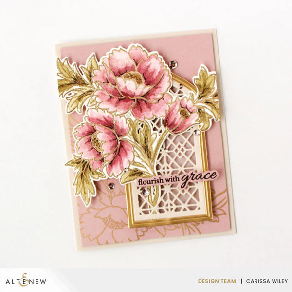 Altenew Build-A-Garden: Scripted in Bloom