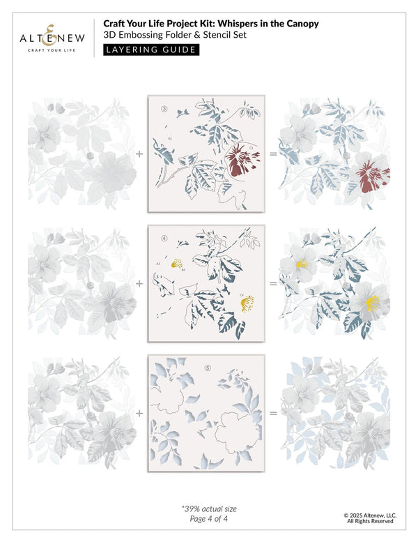 Altenew Craft Your Life Project Kit: Whispers in the Canopy