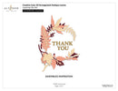 Altenew Creative Cuts die set with leaf design and 'Thank You' text on a white background