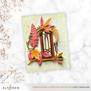 Decorative card with floral elements and 'HEY' text on a marble surface, featuring the brand 'Altenew'.