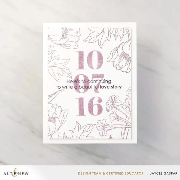 Altenew Love Story Press Plate Set*