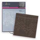 Altenew embossing folder with floral design and packaging on a white background