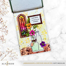 Decorative card with floral elements and text on a white background, featuring the brand 'Altenew'.