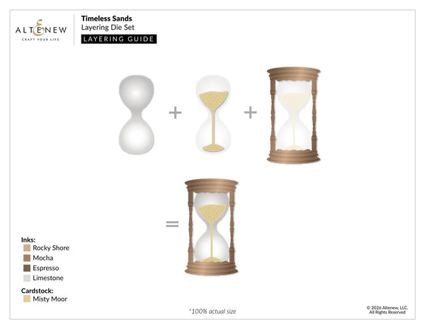 Altenew Timeless Sands Die Set