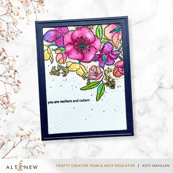 Altenew Watercolour Compact - Moody Brights